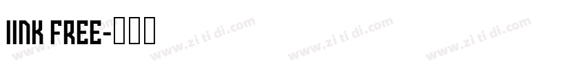 IINK FREE字体转换